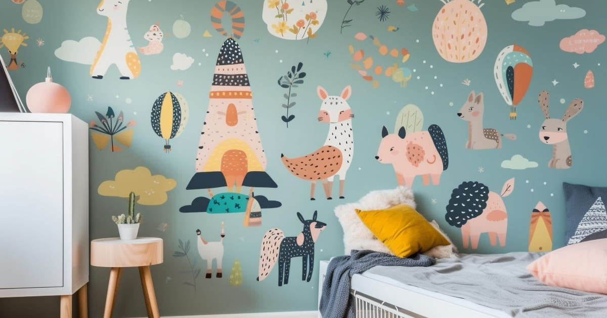 ”童趣親子風壁紙