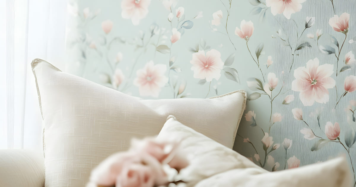 ”花卉浪漫風壁紙